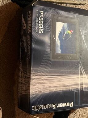 Power Acoustik PT-556HS Monitor Box – Dark Blue Packaging